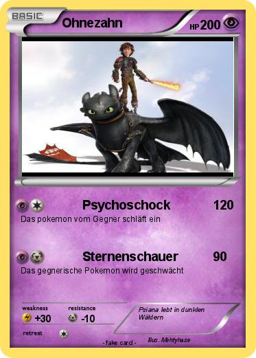 Pokemon Ohnezahn