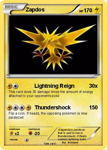 Pokemon Zapdos