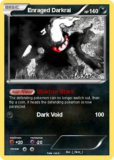 Pokemon Enraged Darkrai