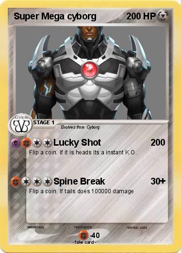 Pokemon Super Mega cyborg