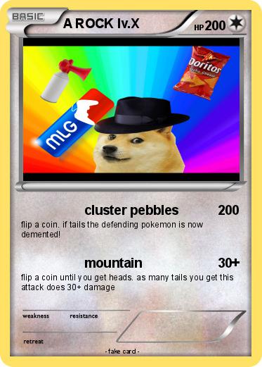 Pokemon A ROCK lv.X