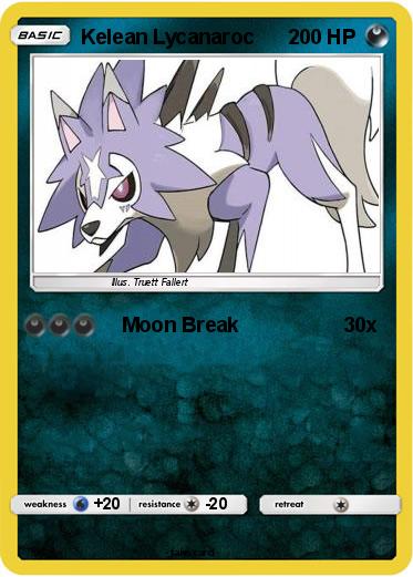 Pokemon Kelean Lycanaroc