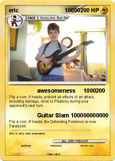 Pokemon eric                             10000
