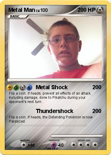 Pokemon Metal Man
