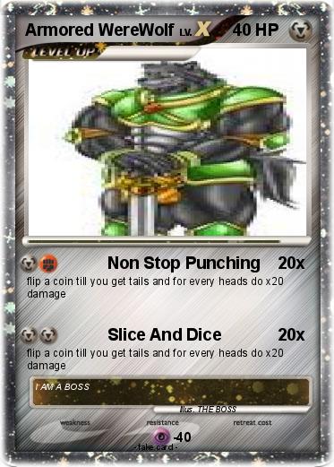 Pokemon Armored WereWolf