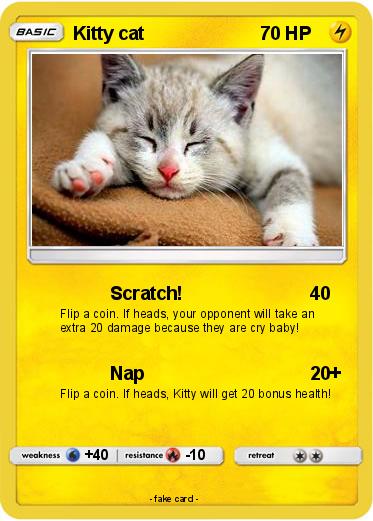 Pokemon Kitty cat