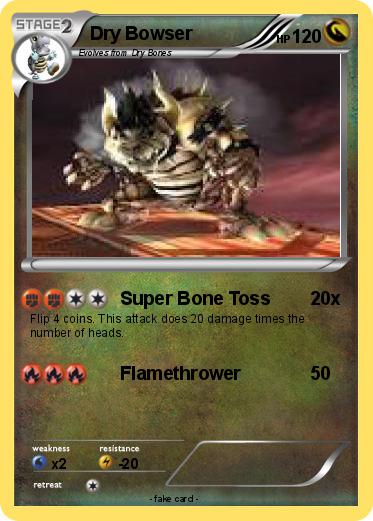 Pokemon Dry Bowser