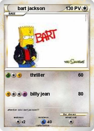Pokemon bart jackson