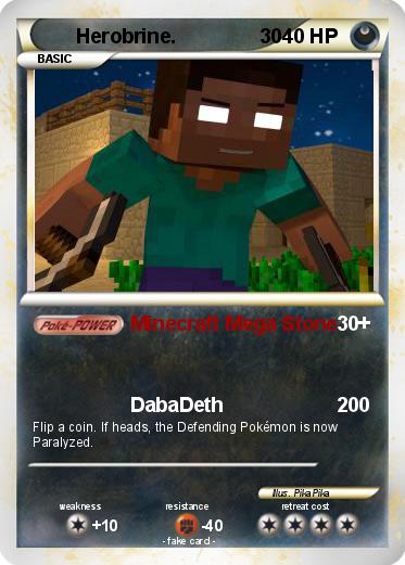 Pokemon Herobrine.               30