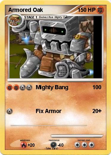 Pokemon Armored Oak