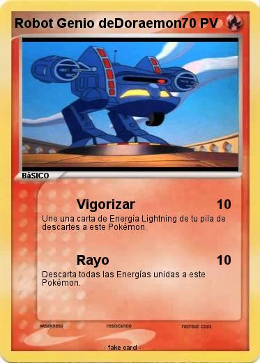 Pokemon Robot Genio deDoraemon