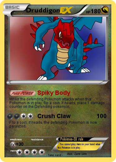 Pokemon Druddigon