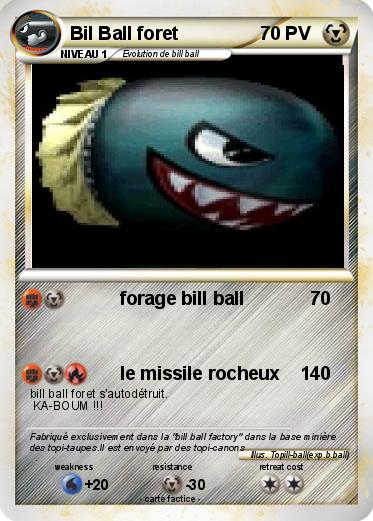 Pokemon Bil Ball foret