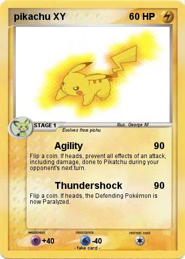 Pokemon pikachu XY