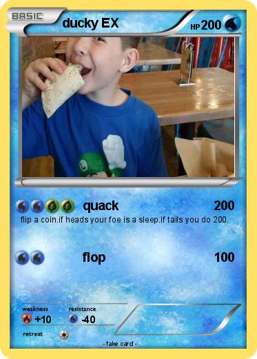 Pokemon ducky EX