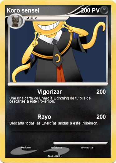 Pokemon Koro sensei