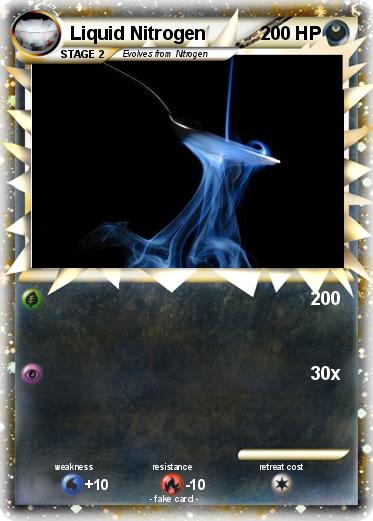 Pokemon Liquid Nitrogen