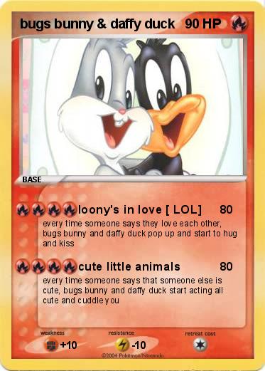 Pokemon bugs bunny & daffy duck