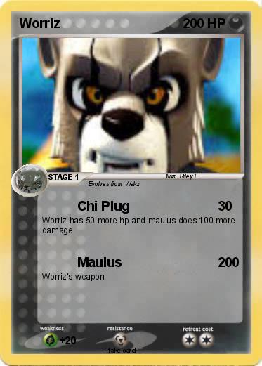 Pokemon Worriz