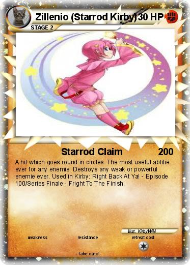 Pokemon Zillenio (Starrod Kirby)