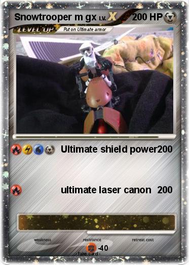 Pokemon Snowtrooper m gx