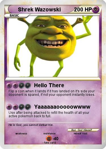 Pokemon Shrek Wazowski