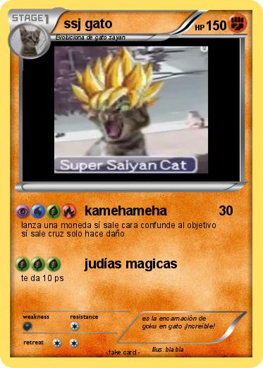 Pokemon ssj gato