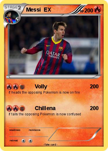 Pokemon Messi  EX