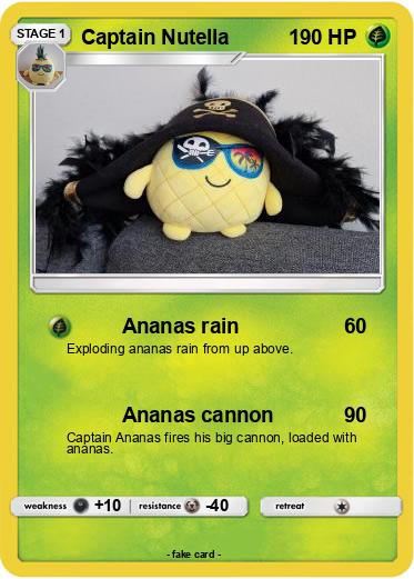 Pokemon Captain Nutella