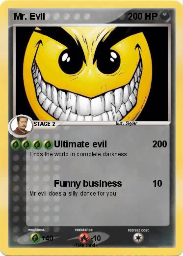 Pokemon Mr. Evil