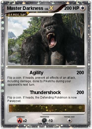 Pokemon Master Darkness