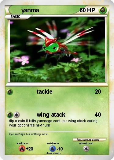 Pokemon yanma