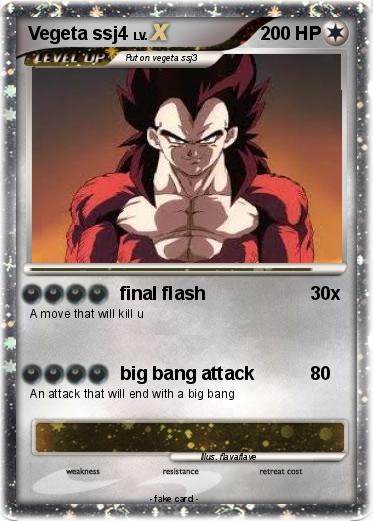 Pokemon Vegeta ssj4