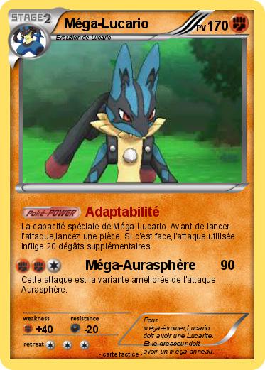 Pokemon Méga-Lucario