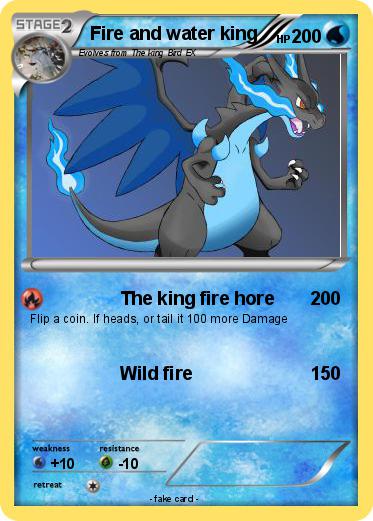 Pokemon Fire and water king