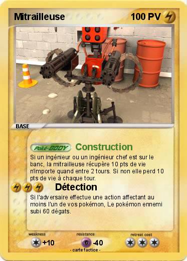 Pokemon Mitrailleuse