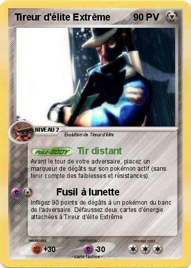 Pokemon Tireur d'élite Extrême