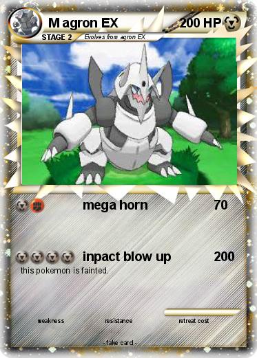 Pokemon M agron EX