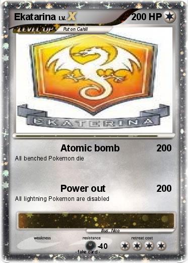 Pokemon Ekatarina