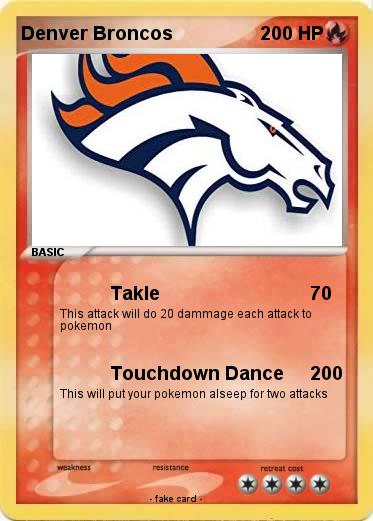 Pokemon Denver Broncos