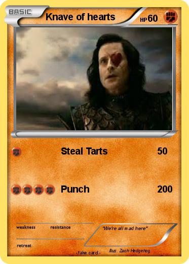 Pokemon Knave of hearts