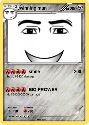 Pokemon winning man