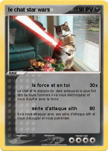 Pokemon le chat star wars