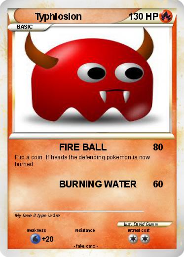 Pokemon Typhlosion