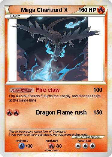 Pokemon Mega Charizard X