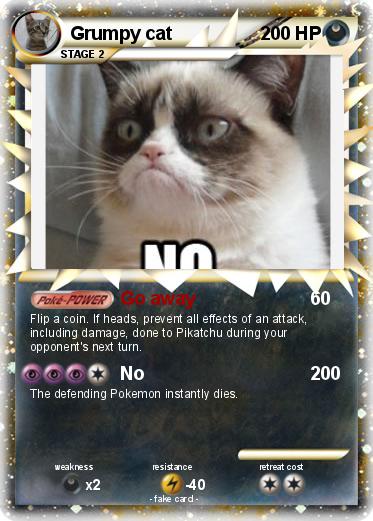Pokemon Grumpy cat