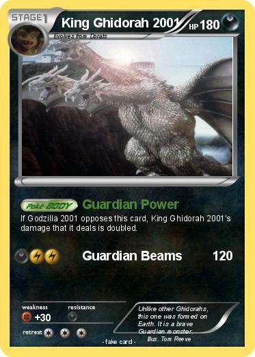 Pokemon King Ghidorah 2001