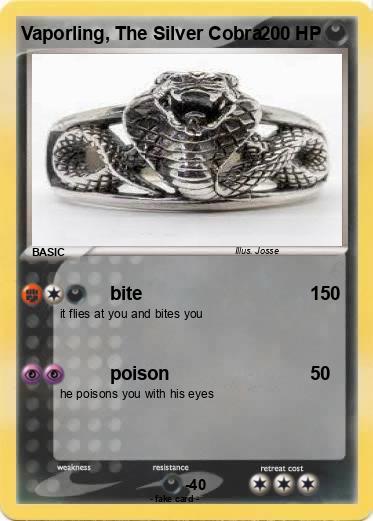 Pokemon Vaporling, The Silver Cobra