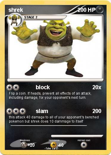 Pokemon shrek
