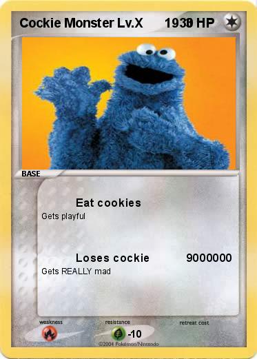 Pokemon Cockie Monster Lv.X      19  3